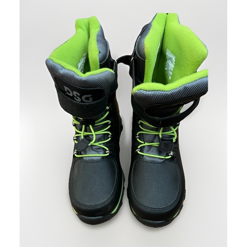 DSG Menace Volt Boots Style Quick Lace QCWBB18-VLT S 5 Black/Green 3M Thinsulate
